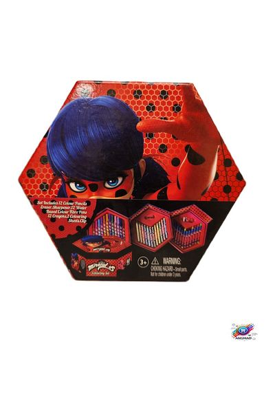 Disney Pixar Trusa pentru desen Miraculous- ANGMAD, 40 de accesorii