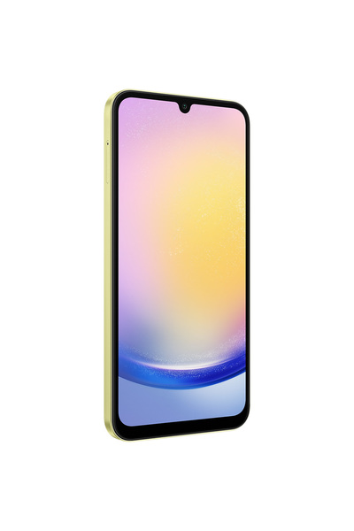 Samsung Mobile phone Samsung Galaxy A25, Dual SIM, 128GB, 6GB RAM, 5G, Yellow