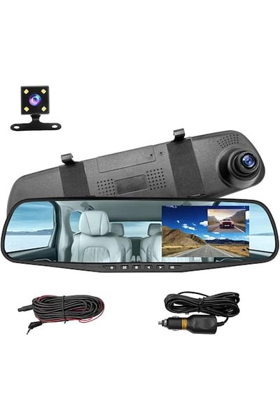 Urban Trends Rearview Mirror with Car DVR Camera URBAN TRENDS®, Full HD 1080p, Wide Angle, Night Vision, Screen