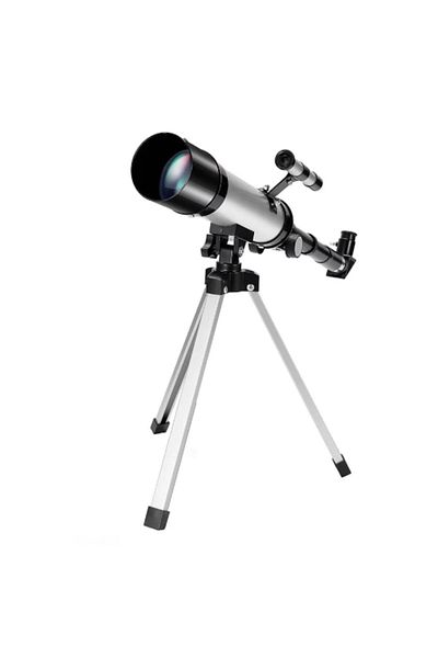 SUPER TRENDS Telescop Astronomic SUPER TRENDS® Cu Trepied Din Aluminiu, Vedere 360°, Zoom Reglabil Maxim 40x si