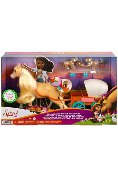mattel Spirit playset, Chica Linda's horse on a rescue adventure