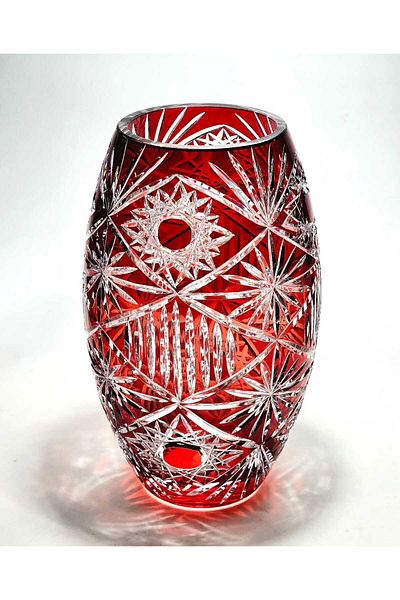Kristal Market Handmade Crystal Avant-Garde Vision 999 Luxury Decorative Vase