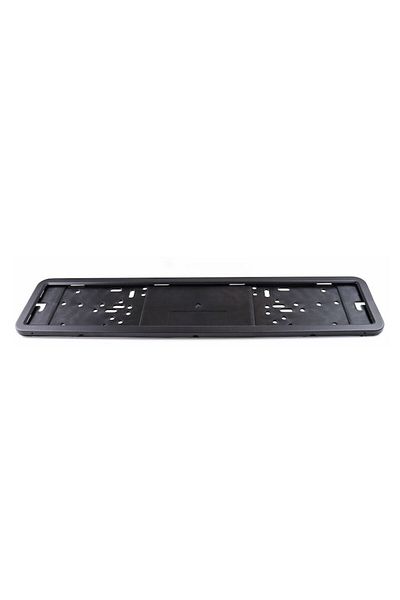 motor starter License plate holder, matte black stainless steel