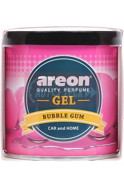 Areon GCK10 Bubble Gum Gel Air Freshener for Car (80g)