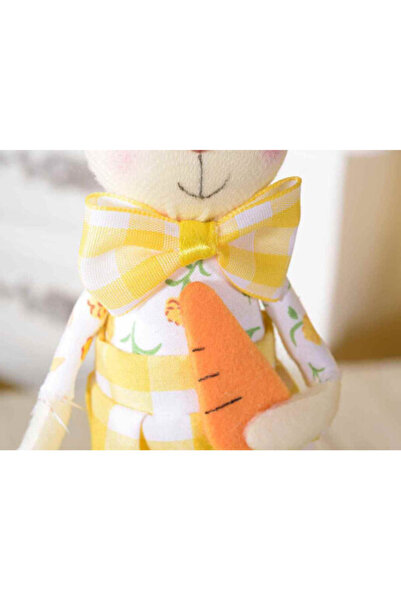 Decorer Set 2 figurine Iepurasi Paste textil 5x29 cm