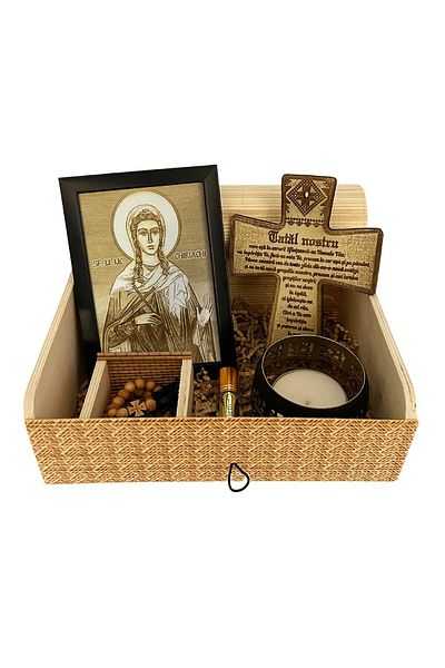 OEM Holy Gift Set – Icon and Prayer: Saint Chiriachi