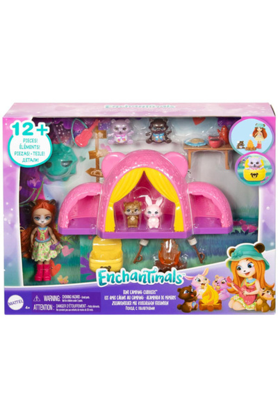 mattel Enchantimals Playset - Camping Tent with Accessories
