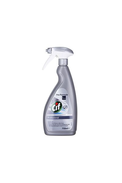 Diversey Concentrated detergent for windows and stainless steel Cif Professional 750ml