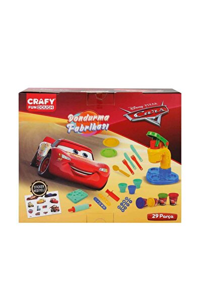 Sunman Crafy Cars Ice Cream Factory Play Dough Set 200 g 29 Pieces