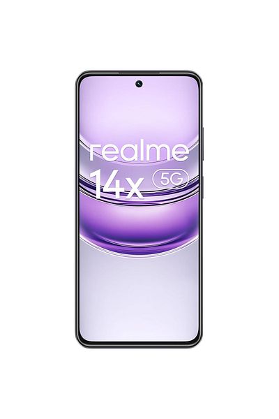 realme Mobile phone Realme 14x, Dual SIM, 6GB RAM, 128GB, 5G, Carbon Black