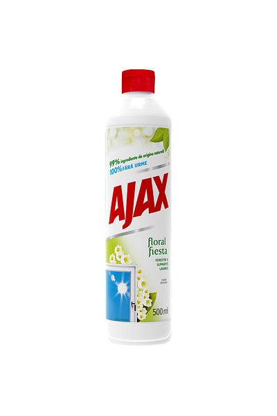 Ajax Ajax Flowers of Spring Window Cleaner Bottle, 500 ml