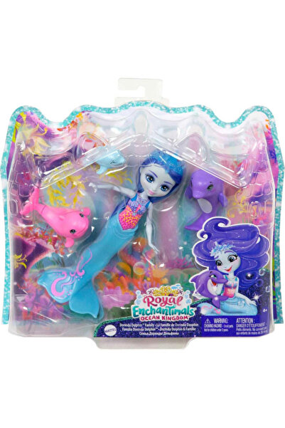 mattel Play set Enchantimals Royal Ocean Kingdom, Dolinda Dolphin and the dolphin family
