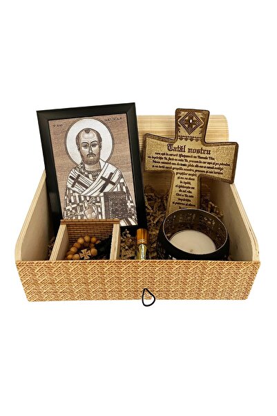 OEM Set Dar Sfant – Icoana si Rugaciune: Sfantul Ioan Gura de Aur