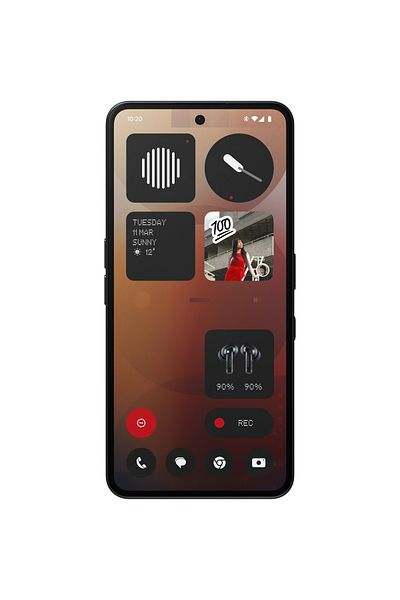 NOTHING Mobile phone Nothing Phone(3a), Dual SIM, 8GB RAM, 128GB, 5G, Black
