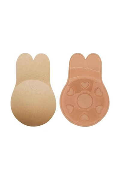 Urban Trends URBAN TRENDS® Premium Invisible Bra With Self-Adhesive Silicone, Push-Up Effect, Strapless Cream