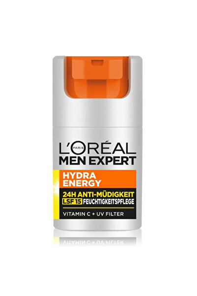 L'Oreal Paris Pleťový krém, L'Oreal Men Expert, Hydra Energy, SPF 15, 50 ml