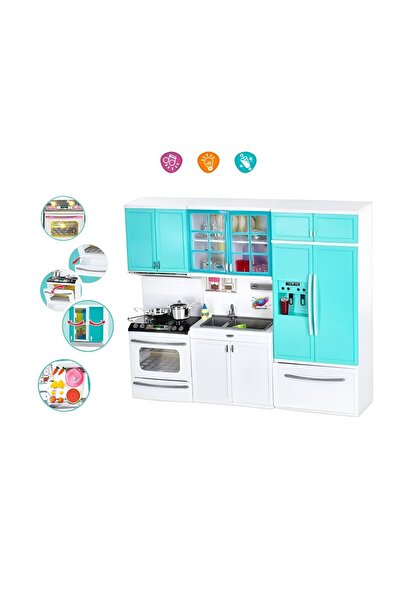 Creative Toys Mini Interactive Kitchen Set with Sounds and Lights, ANGMAD