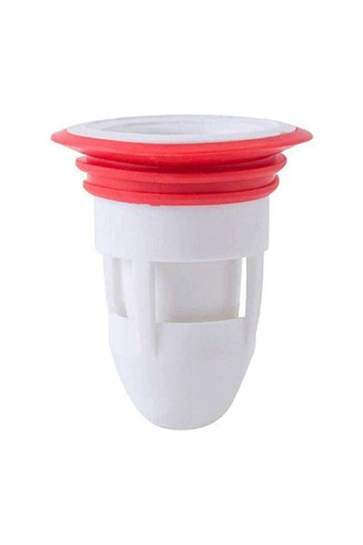 Urban Trends Professional Sewer Odor Filter, URBAN TRENDS®, Plastic, 45 mm, White/Red
