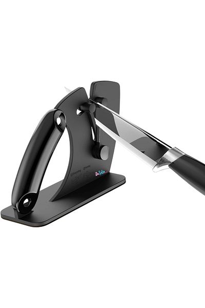 Sofia Concept Professional Manual Knife Sharpener, Sofia CONCEPT®, Tungsten Steel, Non-Slip, Black