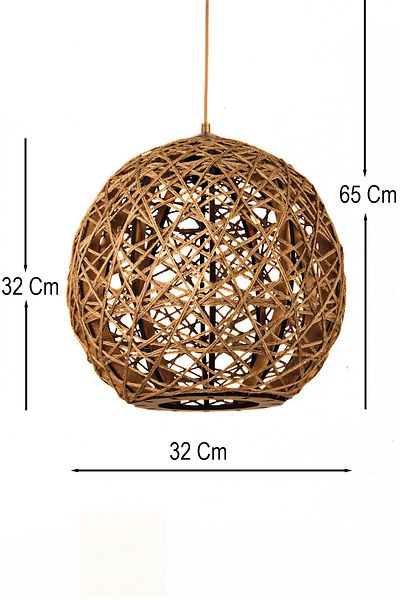 Hmydesign Orbina Handmade Single Pendant Chandelier