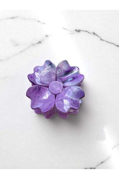 MUTENA Cataramă colorată cu detaliu de trifoi - Cataramă de vară cu trifoi