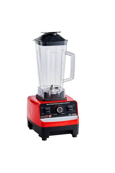 Rovitech Blender profesional, multifunctional, 2.5 l, cablu alimentare, 8 lame inox, 15 viteze