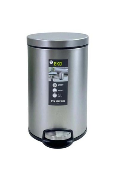 EKO Eco Modern Daas 30L Steel Waste Bin EK911515