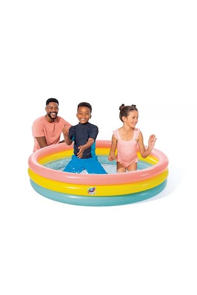 Intex Inflatable pool ANGMAD, diameter 86cm, height 25cm, maximum water level 15cm, multicolor, age