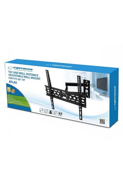 ESPERANZA TV STAND, ESPERANZA, 26''-70'', BLACK