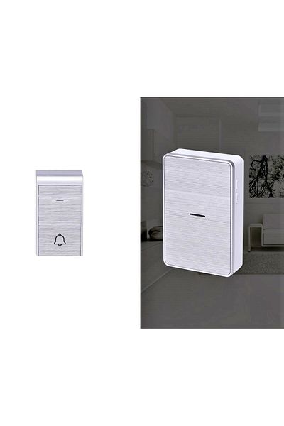 Sofia Concept Sonerie Fara Fir/ Wireless SofiaCONCEPT®, IP44, 36 Melodii, 1 Receptor, Silver
