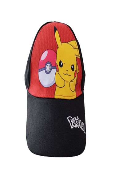 Pokemon Kids cap, Pokemon, Pikachu with Pokeball, adjustable