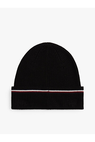 Tommy Hilfiger Tommy Hilfiger Men Black Rwb Beanie