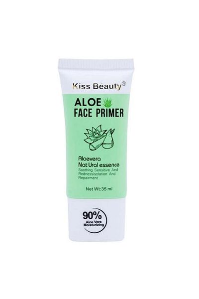 Makeup Repairing Makeup Base, for Red and Sensitive Skin, Kiss Beauty, Primer, With Aloe Vera, 35 ml
