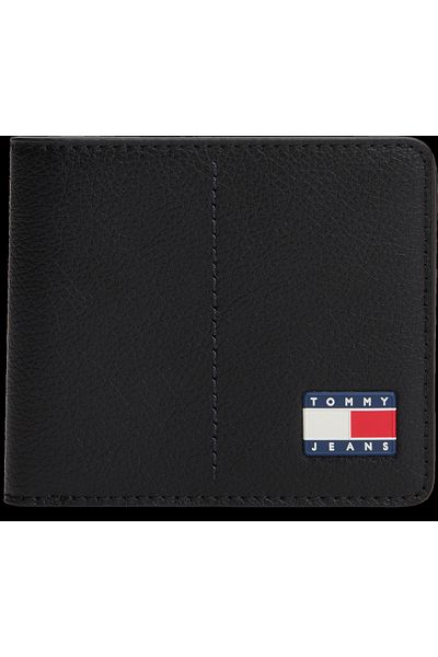 Tommy Hilfiger Men Black Heritage Cc Wallet