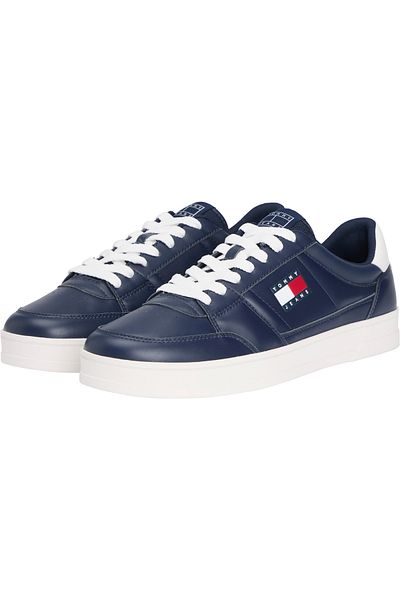 Tommy Hilfiger Men Dark Night Navy The Greenwich Low Top Sneakers