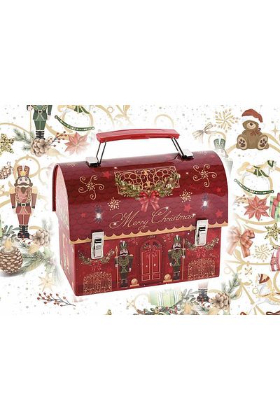 Decorer Christmas Metal Letterbox 17.5x9x17 cm