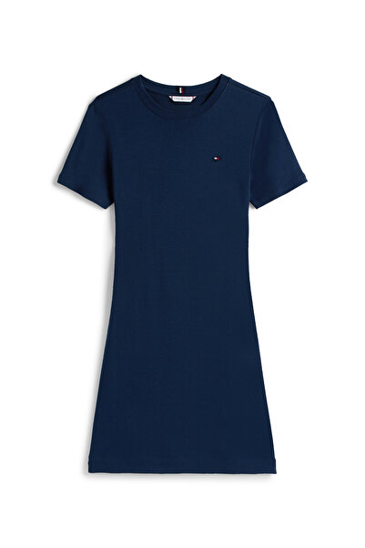 Tommy Hilfiger Tommy Hilfiger Women Dark Night Navy New Cody Str Slim Mini T-Shirt Dress