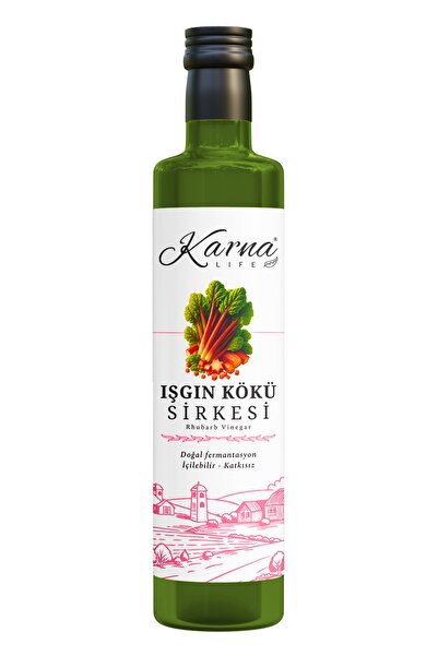 KARNA LİFE Işgın Kökü Sirkesi - Doğal Fermantasyon 500 ml