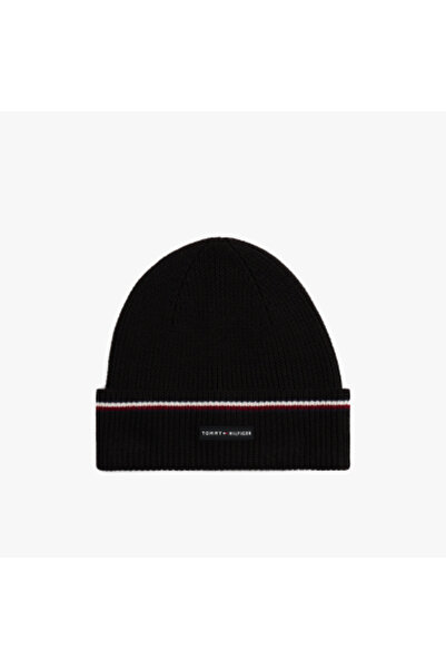Tommy Hilfiger Tommy Hilfiger Men Black Rwb Beanie