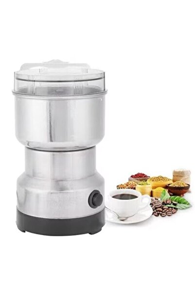 Rovitech Rasnita electrica cafea, condimente si nuci, Rovitech, 200W, capacitate 100 ml, argintiu