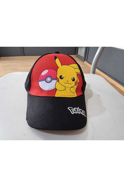 Pokemon Kids cap, Pokemon, Pikachu with Pokeball, adjustable