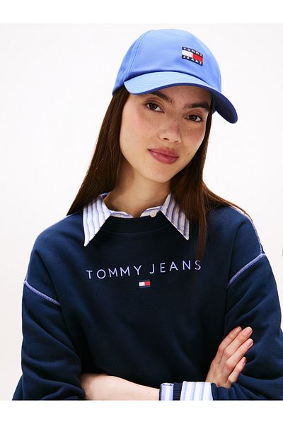 Tommy Hilfiger Women Soft Sapphire Heritage Core 5 Panel Cap