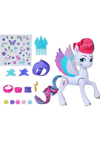 Hasbro My Little Pony - Style of the day figure, Zipp Storm, with 16 accessories