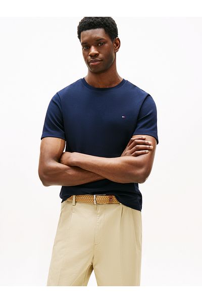 Tommy Hilfiger Tommy Hilfiger Men Desert Sky Light Interlock Short Sleeve T-Shirt