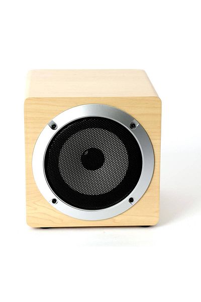 Omega Portable wireless speaker for mobile devices, Omega OG60W V4.2 TWS, light brown