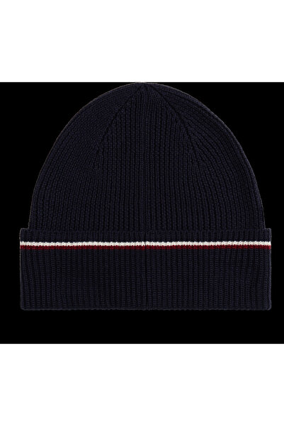 Tommy Hilfiger Tommy Hilfiger Men Space Blue Rwb Beanie
