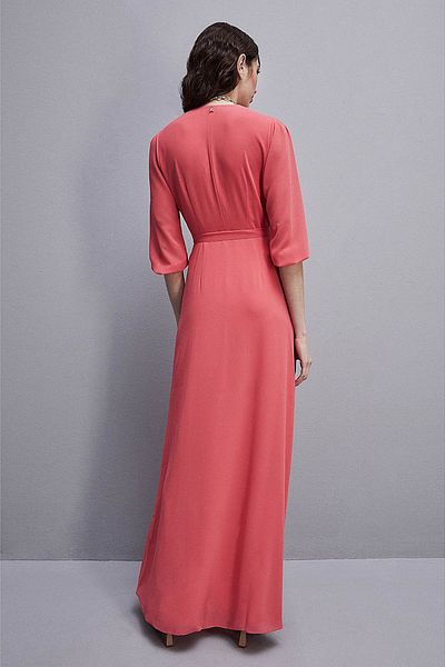Patrizia Pepe ROCHIE LUNGA GEORGETTE - PATRIZIA PEPE - ALBASTRU, 44