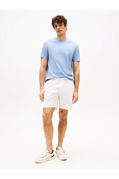 Tommy Hilfiger Tommy Hilfiger Men Brisk Blue Light Interlock Short Sleeve T-Shirt