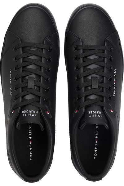 Tommy Hilfiger Men Black Hi Vulc Core Low Top Sneakers