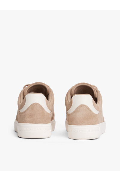 Tommy Hilfiger Tommy Hilfiger Women Coastal Taupe Casual Suede Low Top Sneakers
